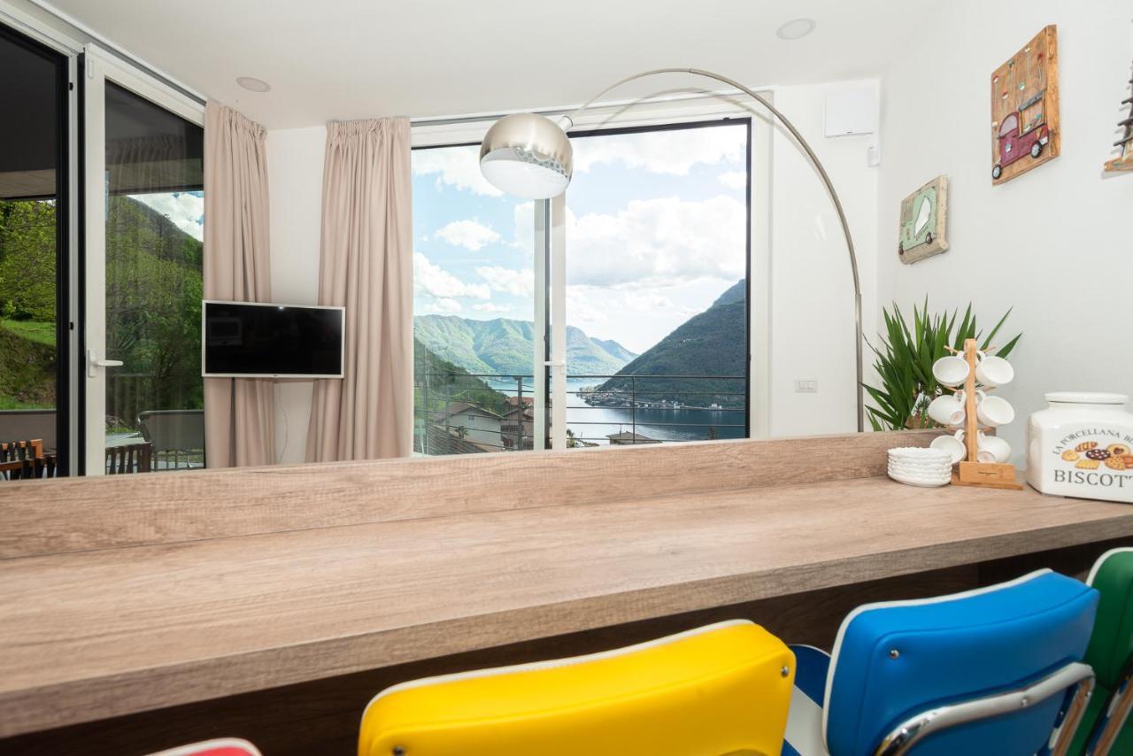 Appartamento Dany Con Vista Lago By Holiday Solutions Nesso Ngoại thất bức ảnh